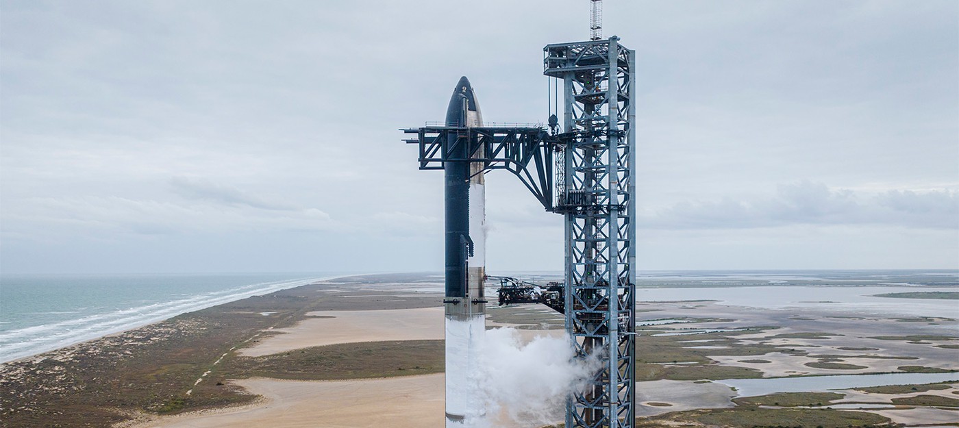 SpaceX завершила первую тестовую заправку ракеты Starship