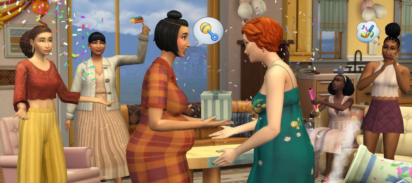 Социальное взаимодействие в трейлере дополнения Growing Together для The Sims 4