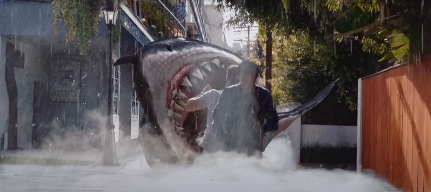 Эпичные надписи и реклама трусов в трейлере "Большой акулы" — первого фильма Томми Вайсо со времен "Комнаты"