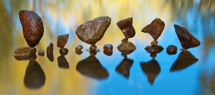 Удивительные балансирующие камни