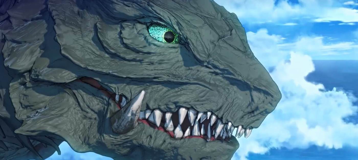 Первый трейлер аниме GAMERA: Rebirth про гигантскую черепаху