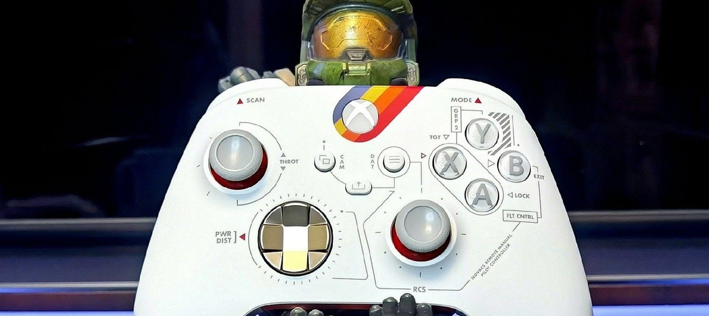 В сети появились фотографии лимитированного контроллера Xbox Series в стилистике Starfield