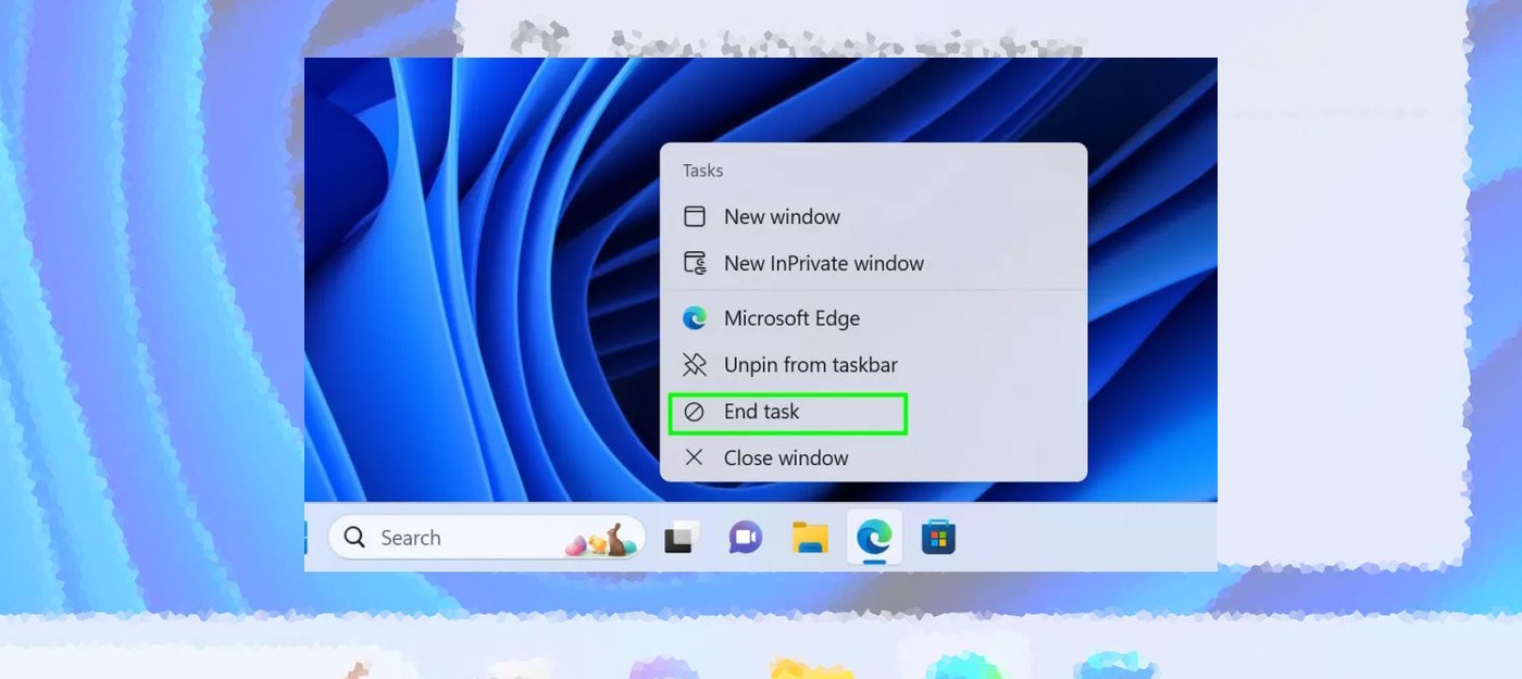 Пользователи Windows 11 смогут принудительно закрывать приложения из панели задач