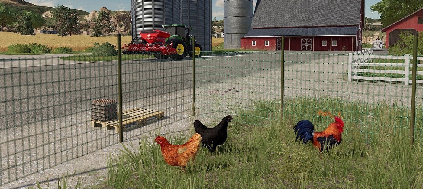 Фермерские хлопоты в первом геймплейном трейлере Farming Simulator 23