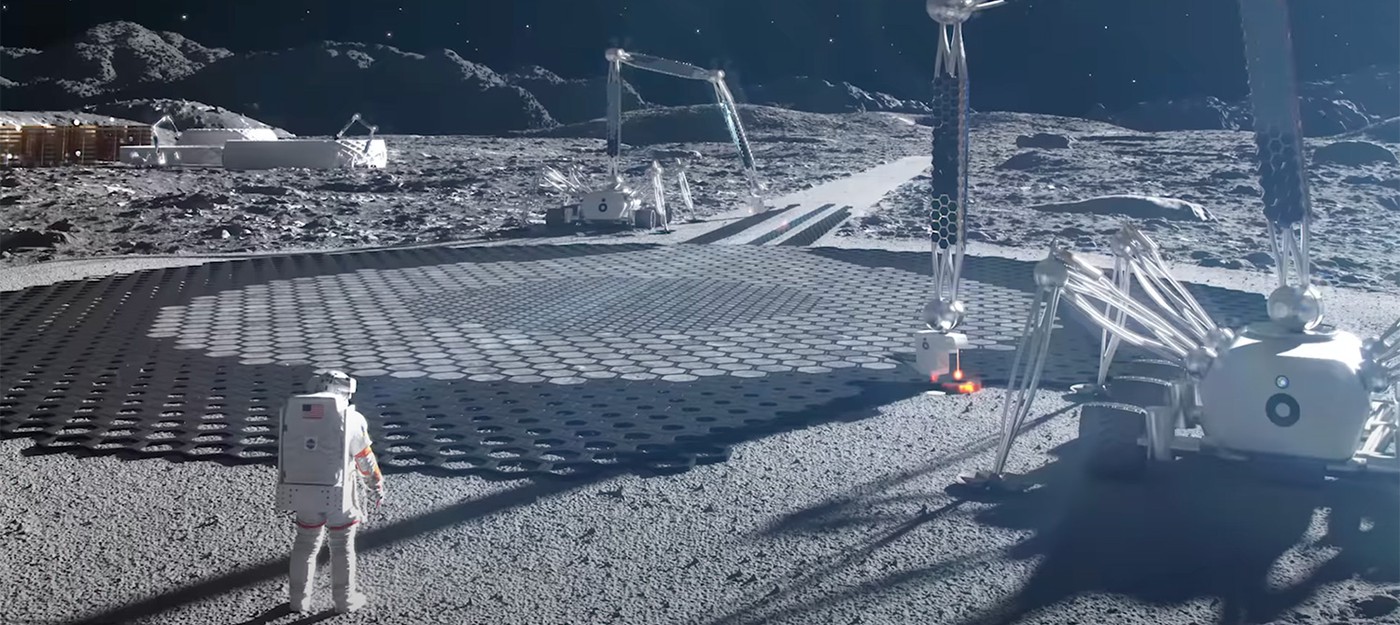 Как космические компании планируют строить дороги и базы на Луне