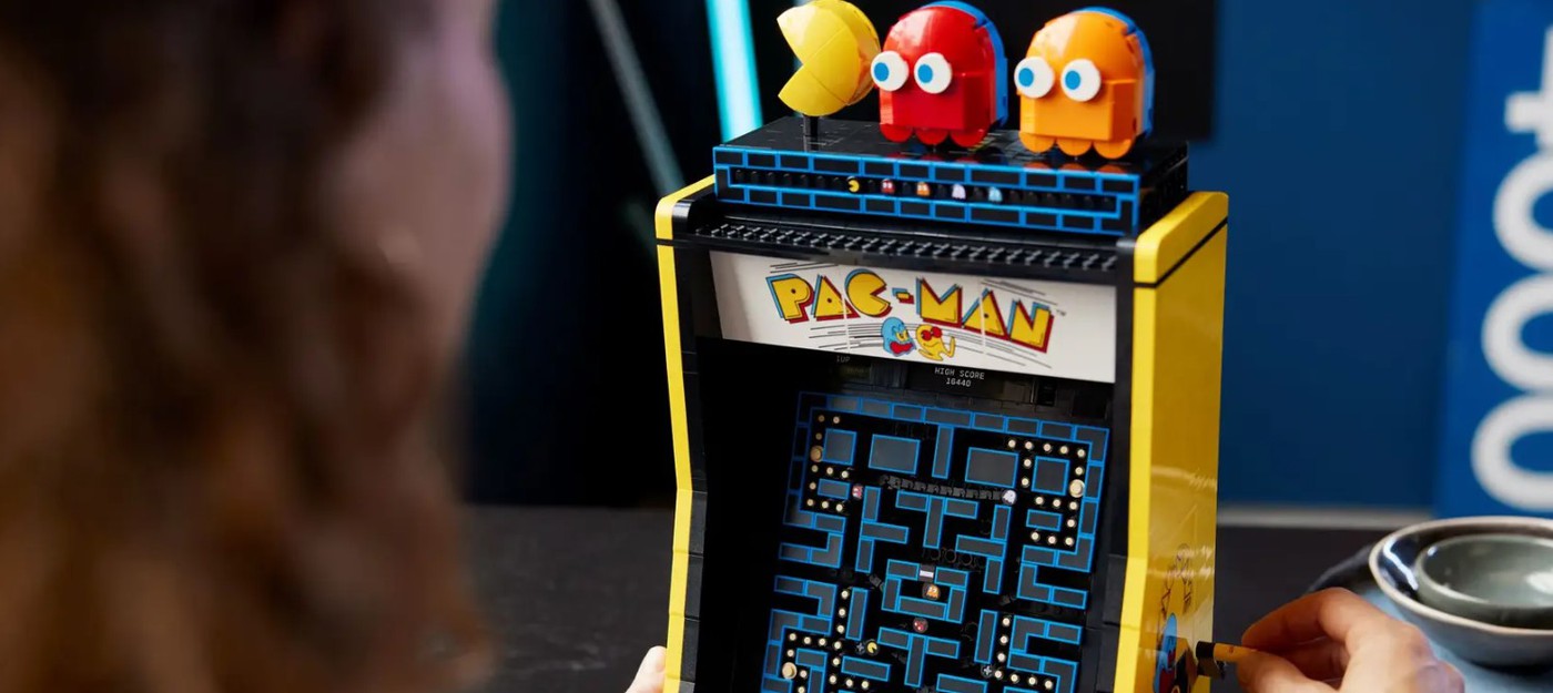 Набор LEGO с игровым автоматом Pac-Man выйдет в июне за 270 долларов