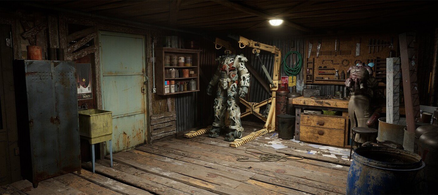 Разработчик перенес поселение из Fallout 4 на Unreal Engine 5