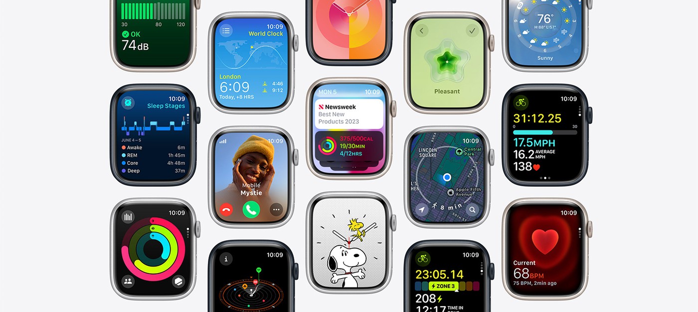 Apple показала обновление watchOS 10 с виджетами