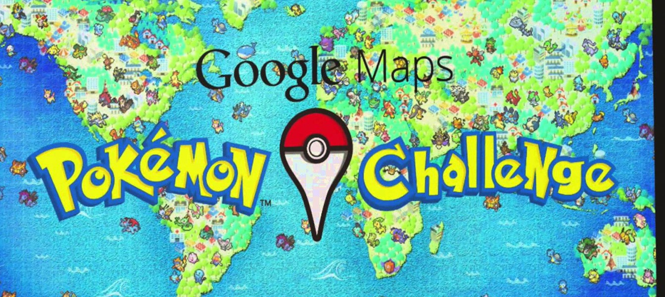 Поймай покемонов в Google Maps