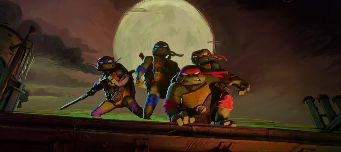 Черепашки выходят на поверхность в трейлере мультфильма Teenage Mutant Ninja Turtles: Mutant Mayhem