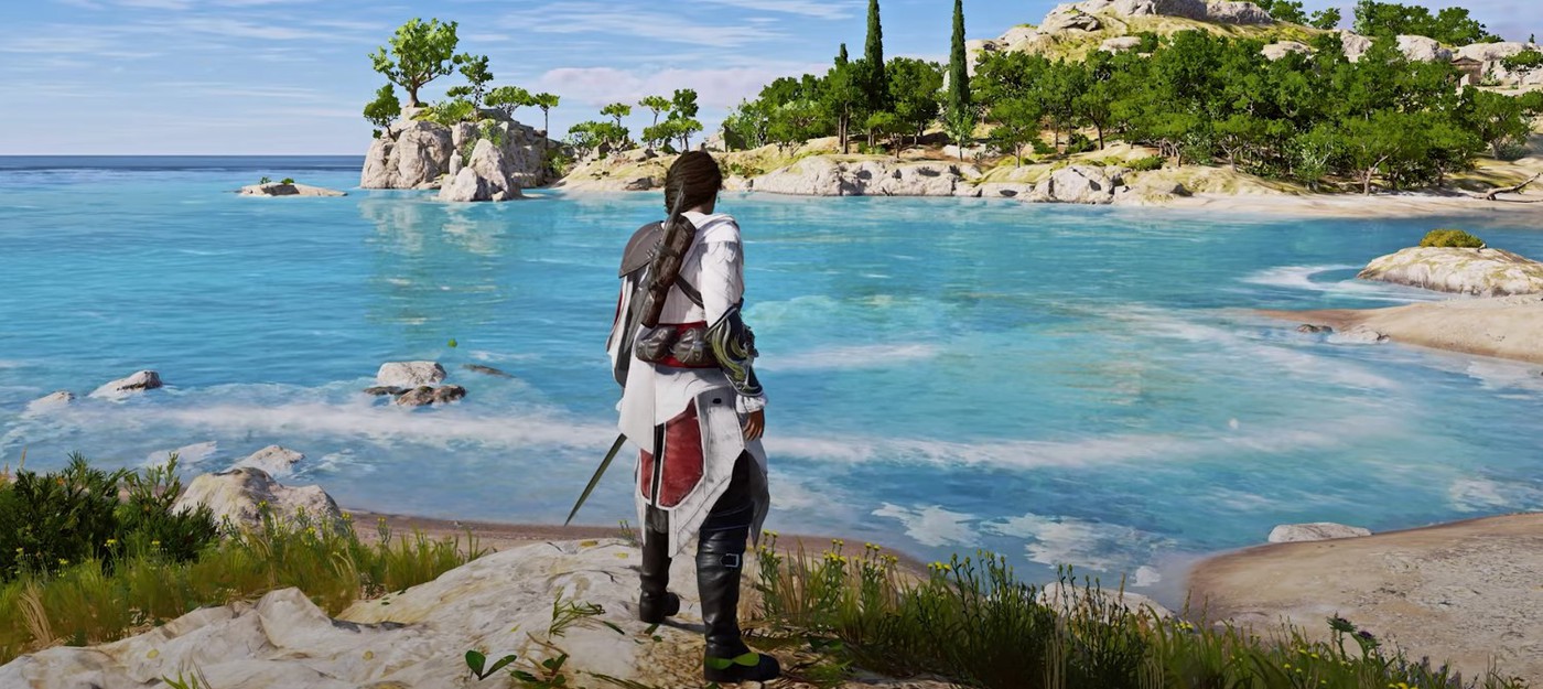 Вот как выглядит Assassin's Creed Odyssey в разрешении 8K с рейтрейсингом