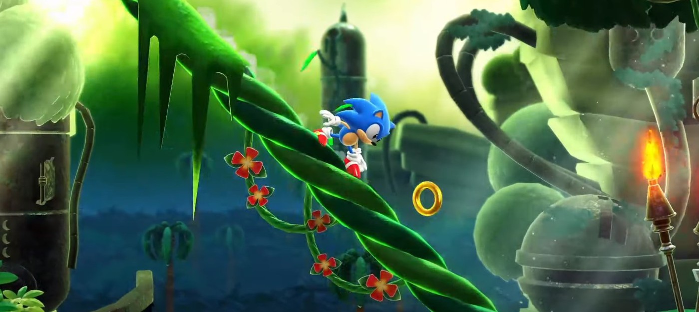 Свежий трейлер игры Sonic Superstars от издания Game Informer