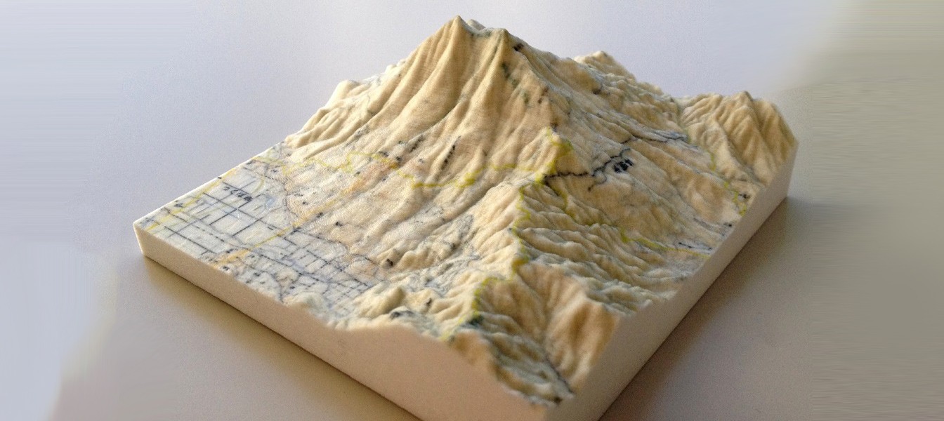 3D-напечатанные карты