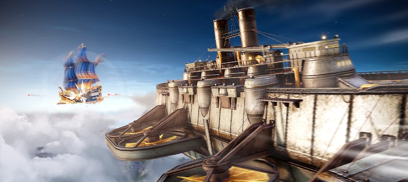 Торговый симулятор летающих кораблей Airship: Kingdoms Adrift выйдет в конце сентября
