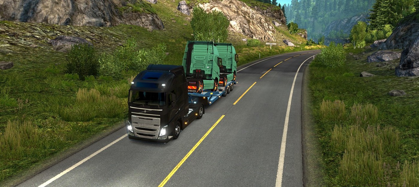 Почти 30 минут геймплея из дополнения про Западные Балканы для Euro Truck Simulator 2