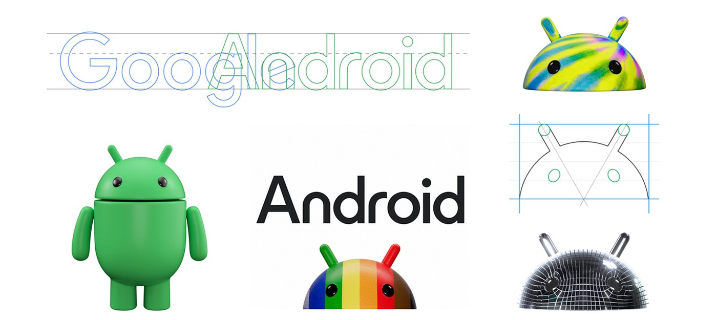Android получила новый логотип и 3D-маскота