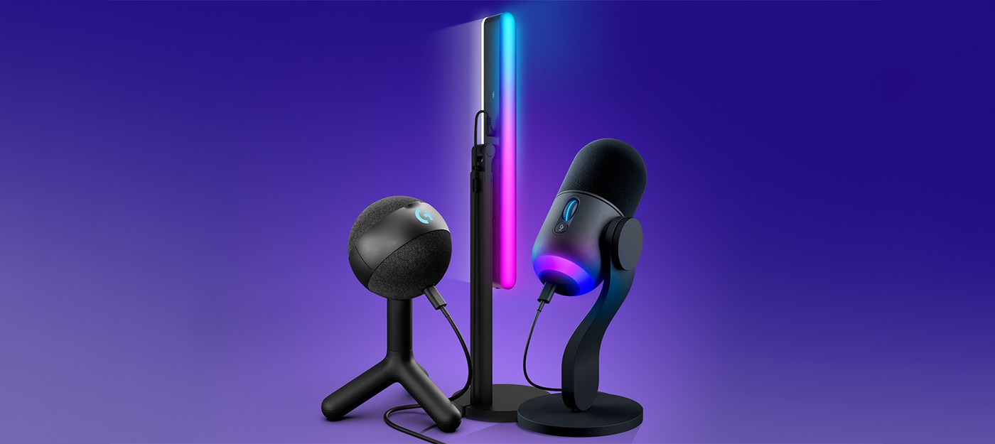 Новые микрофоны Yeti от Logitech: RGB-подсветка во главе угла