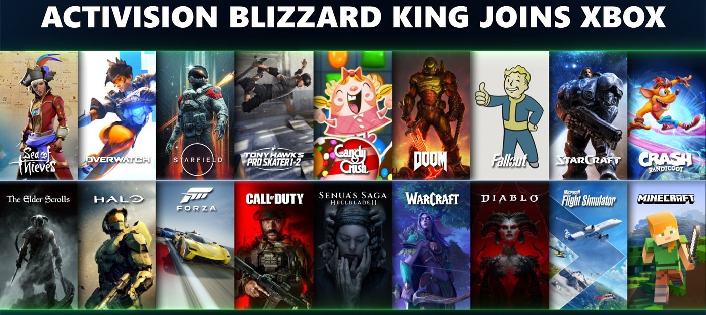 Microsoft объявила о завершении покупки Activision Blizzard за 69 млрд долларов