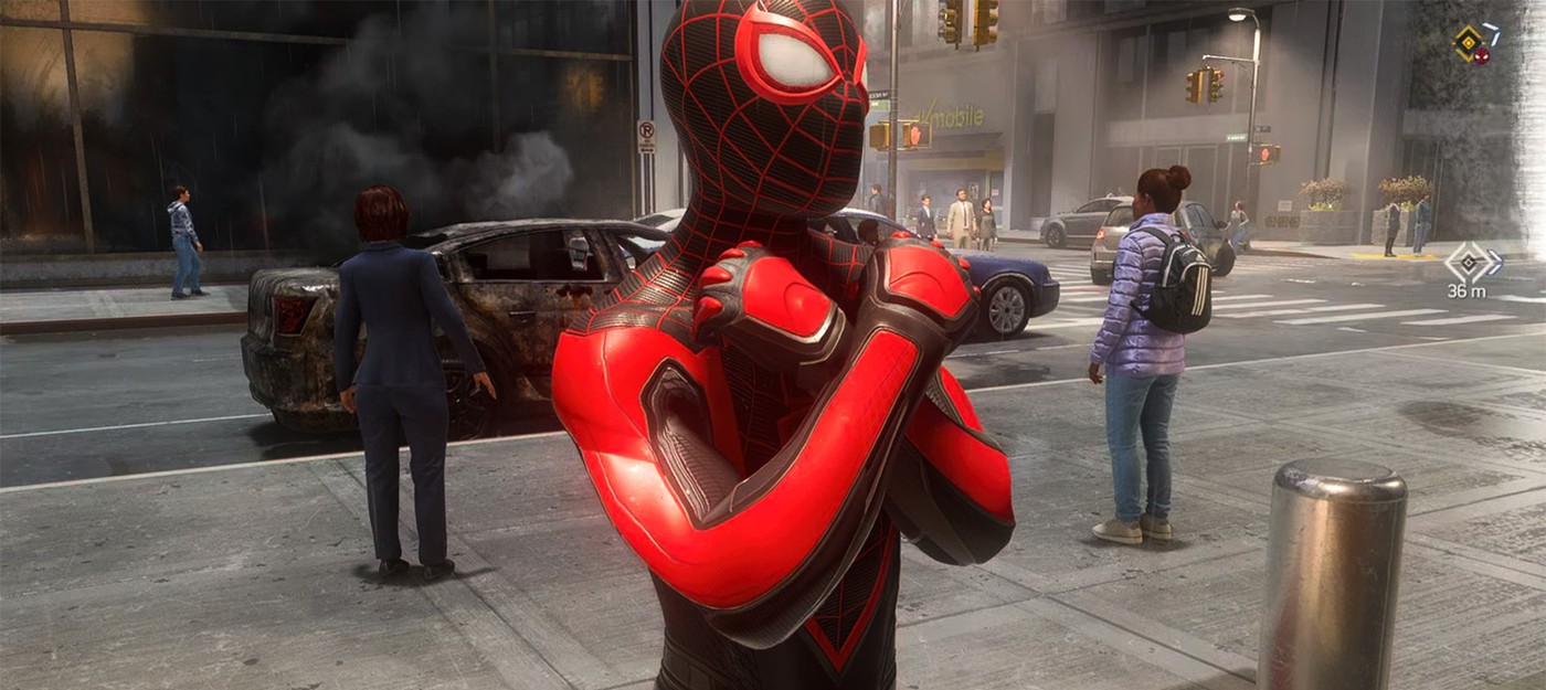 Питер Паркер не может исполнить жест "Ваканда навеки" в Spider-Man 2