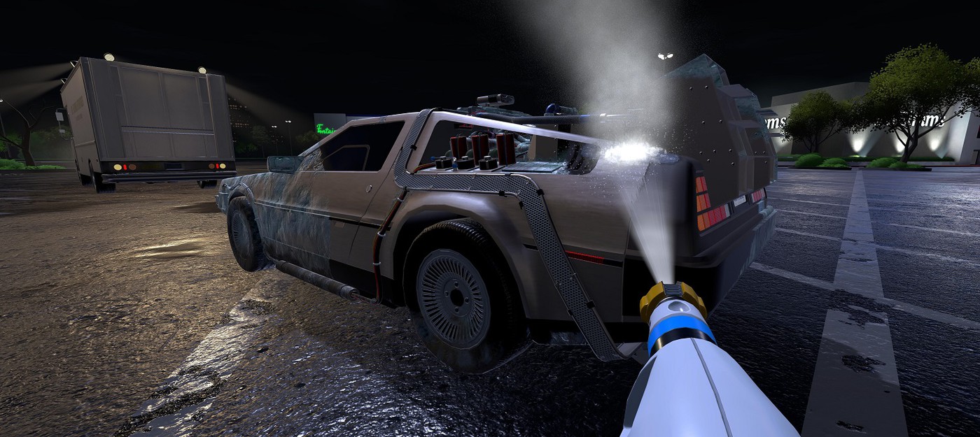 В ноябре PowerWash Simulator получит дополнение по мотивам "Назад в будущее"