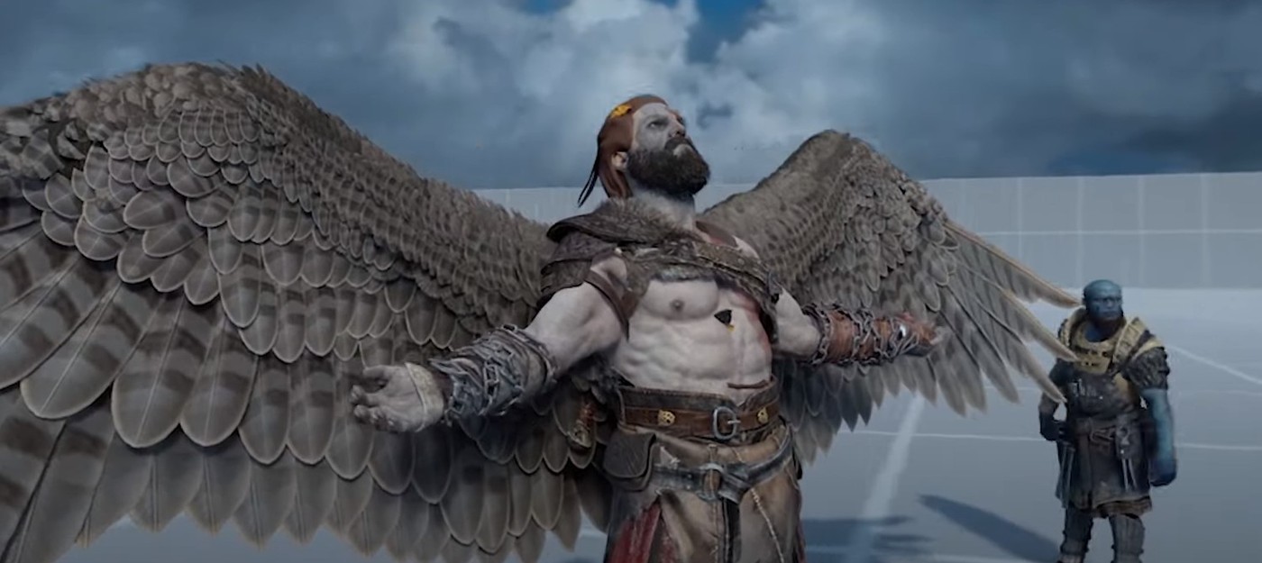 Sony показала ролик с забавными багами во время разработки God of War Ragnarok