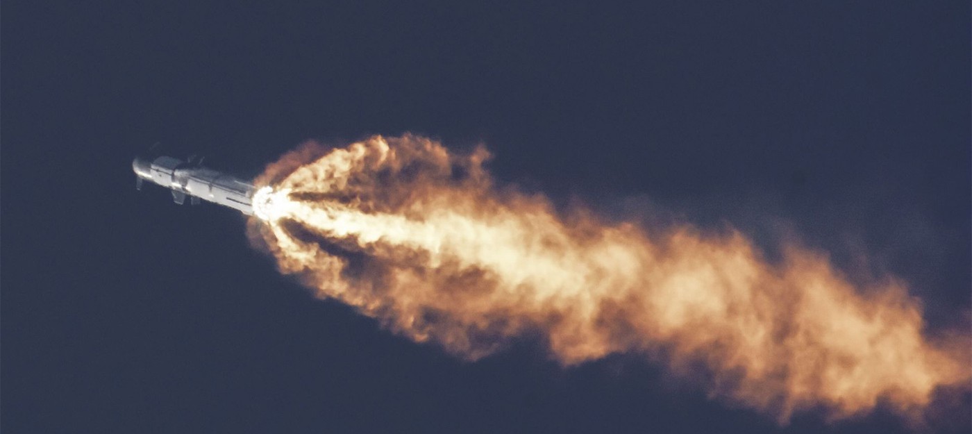Второй тестовый полёт SpaceX Starship завершается взрывом