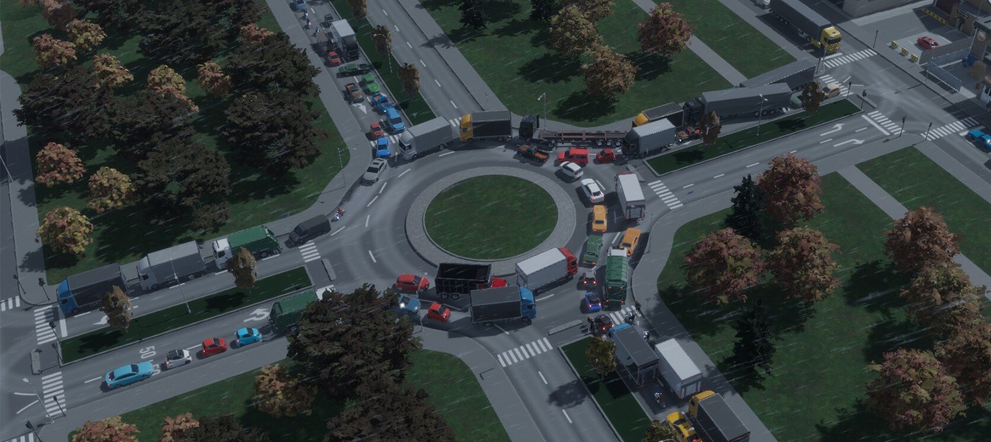 Разработчики Cities: Skylines 2 объяснили, почему трафик ведет себя странно на кольцевых развязках