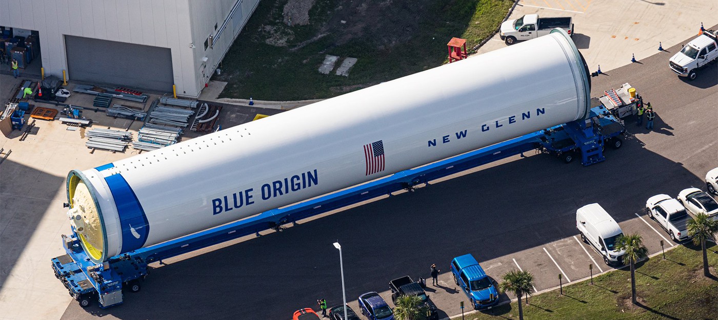 Многоразовая ракета Джеффа Безоса замечена возле объектов NASA