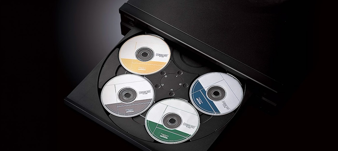Yamaha представила 5-дисковый CD-чейнджер, как будто на дворе 2002 год