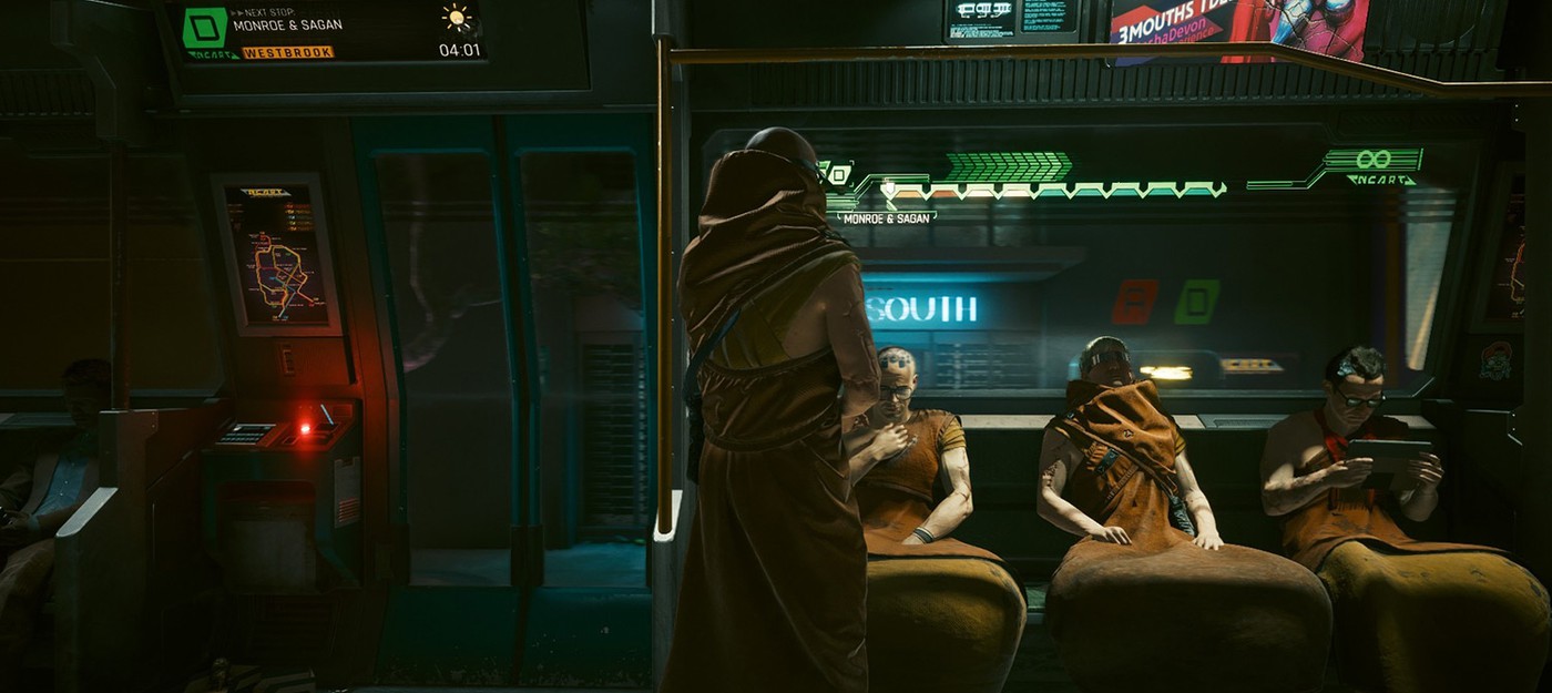 Почему метро в Cyberpunk 2077 такое медленное — расследование