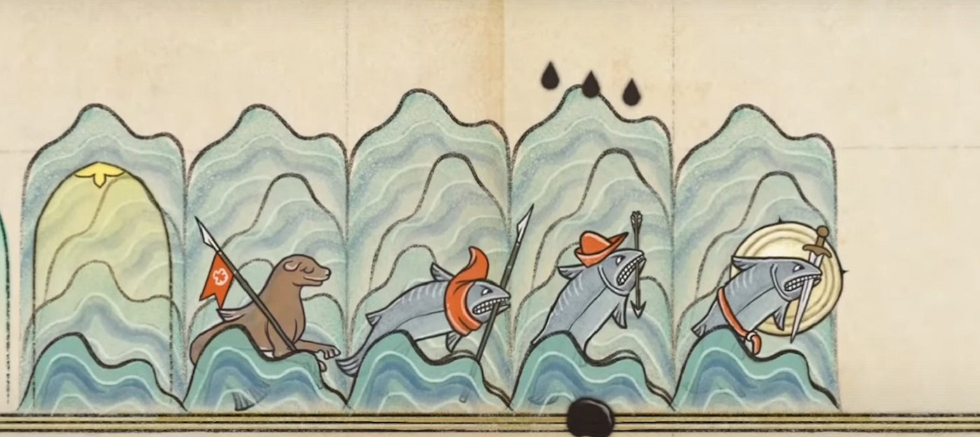 В тактическую игру Inkulinati добавили армию Воды — рыбу-меч, рыбу-лук, рыбу-копье и тюленя