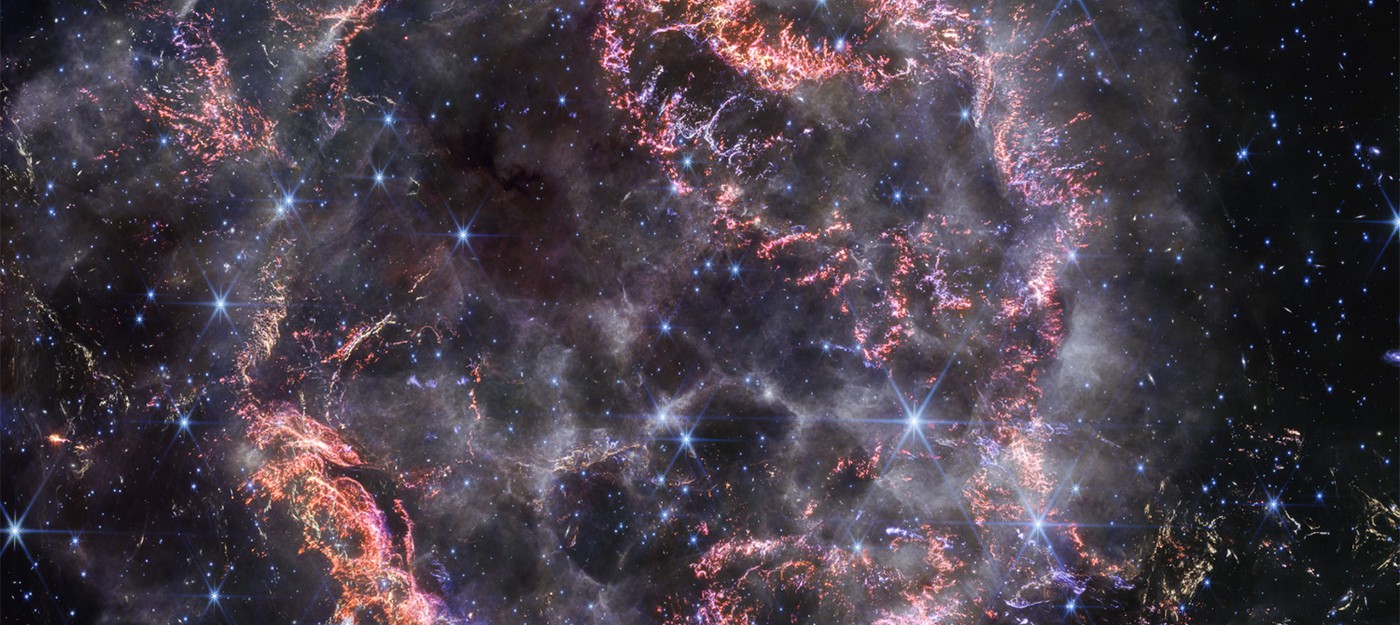 Телескоп Джеймса Уэбба сфотографировал фееричные последствия сверхновой