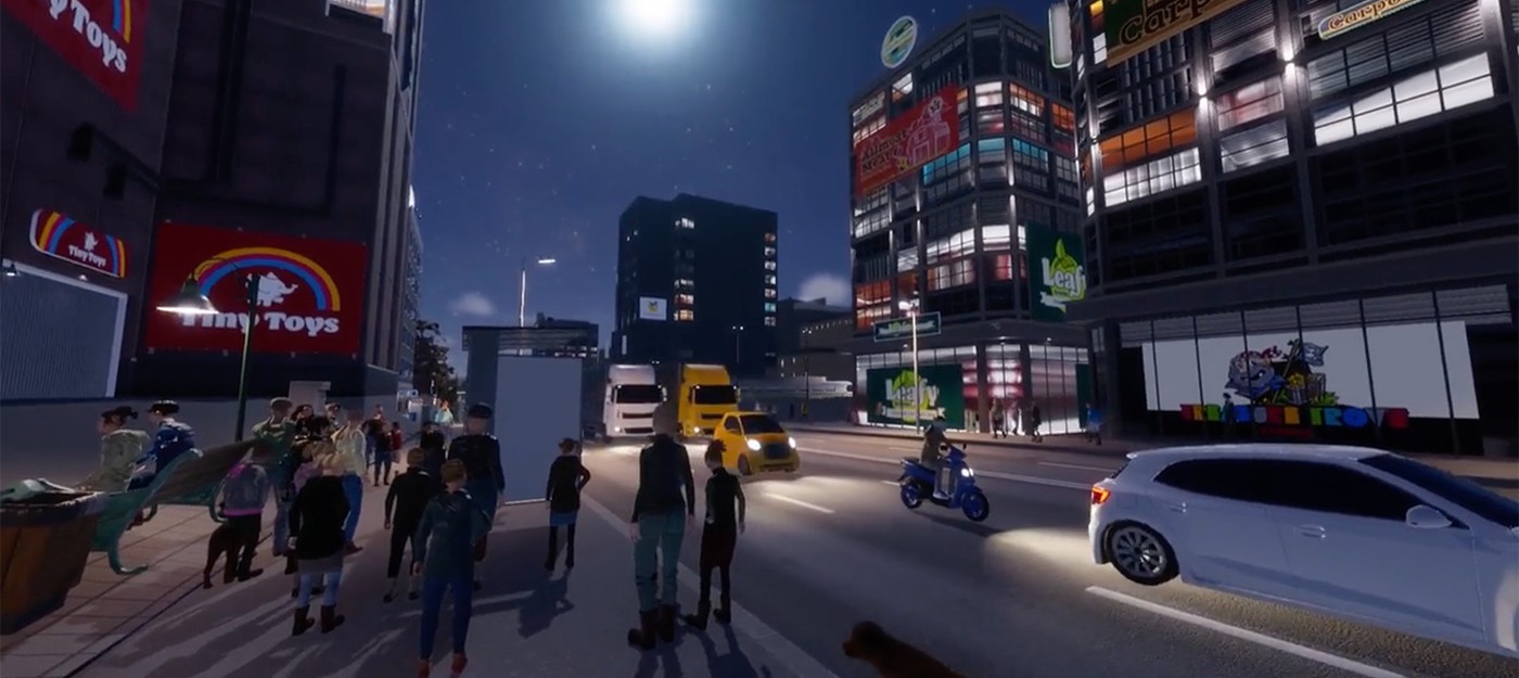 Игрок Cities: Skylines 2 показал видео, где он от первого лица ходи по своему городу