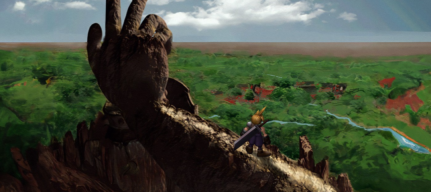 Моддер добавил в оригинальную Final Fantasy 7 поддержку широкоформатных экранов и новую камеру