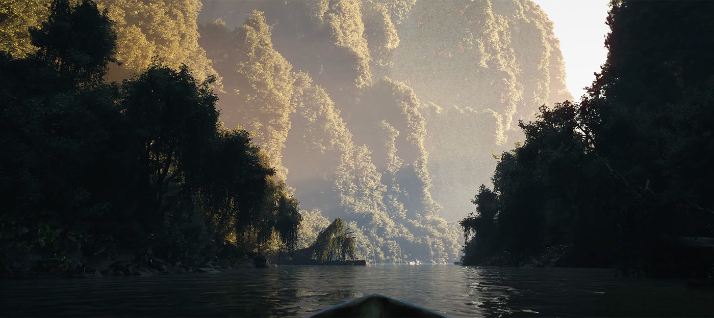 3D-художник представил захватывающее дух путешествие на лодке по виртуальным джунглям в Unreal Engine 5