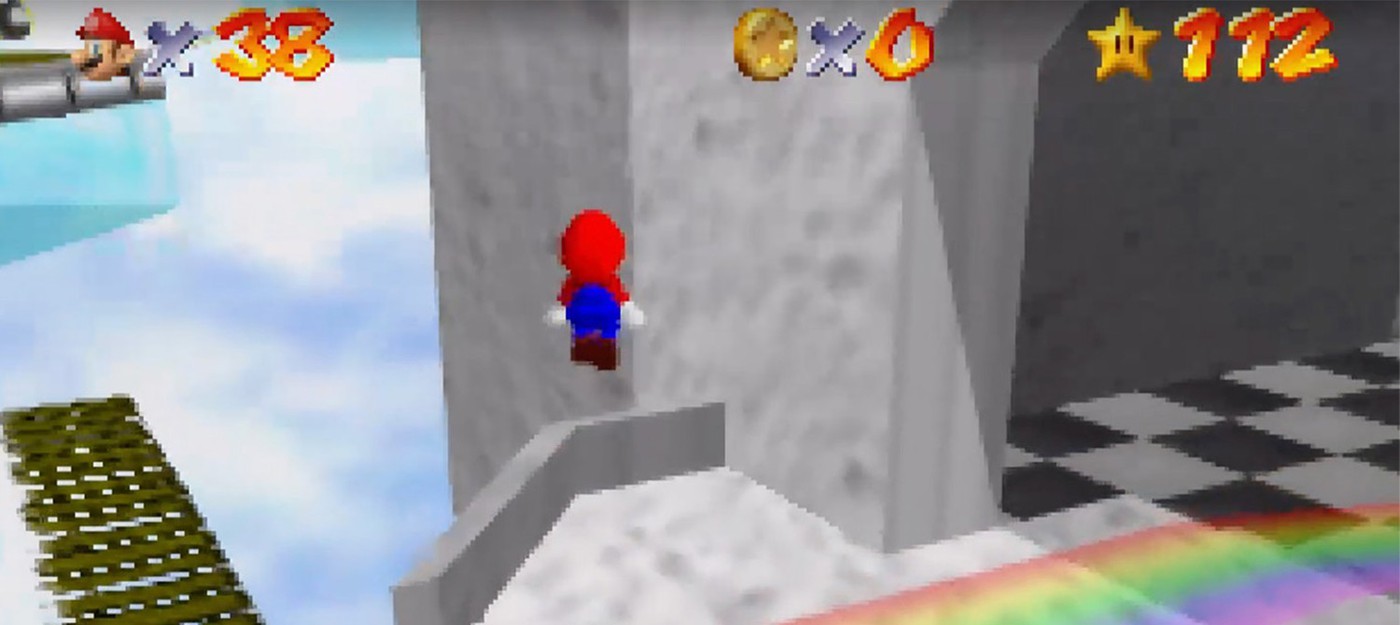 Спидран Super Mario 64 на легендарный мировой рекорд провалился из-за неудачного трюка