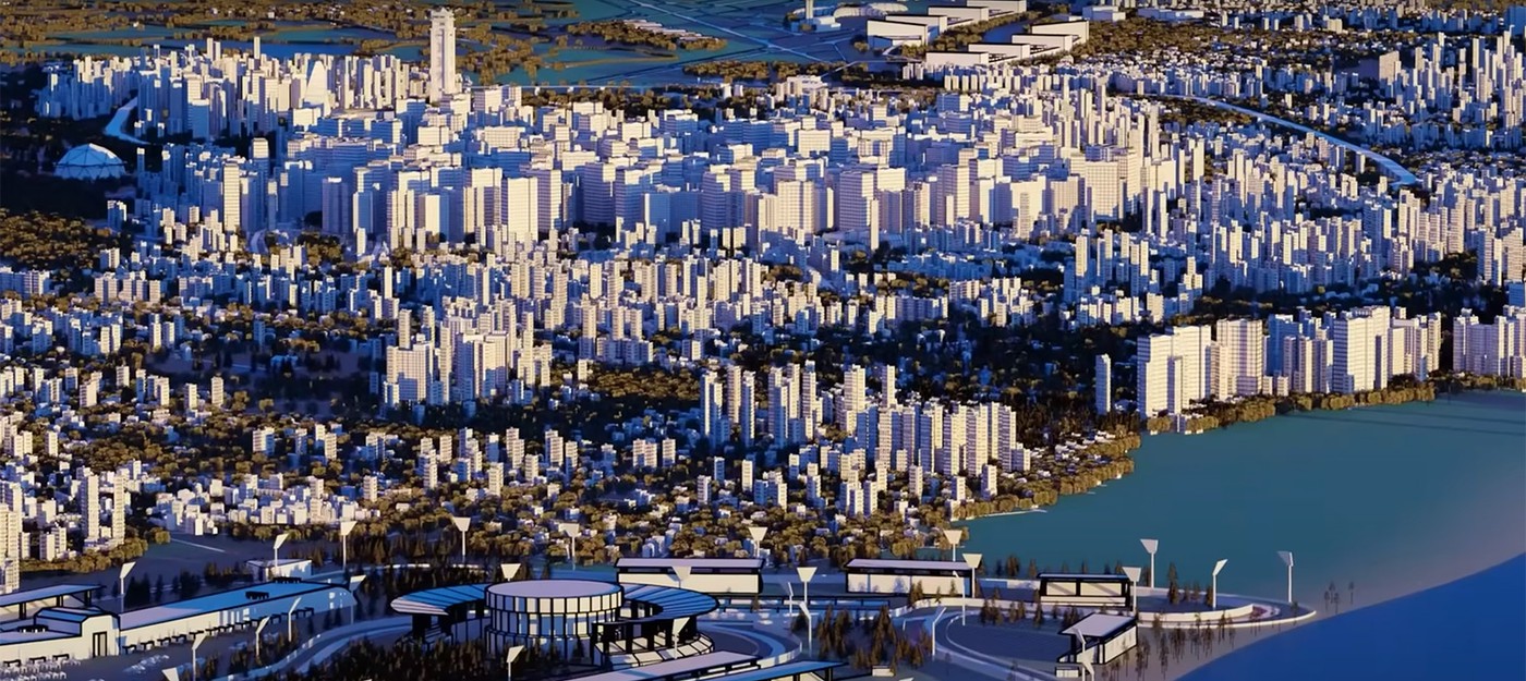 Таймлапс: 3D-художник целый год строил цифровой город в Blender