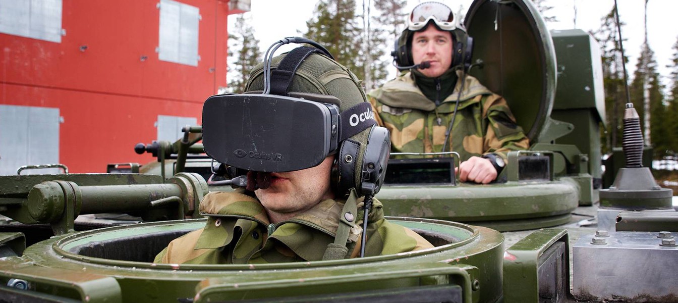 Oculus Rift позволяет Норвежским солдатам смотреть сквозь технику