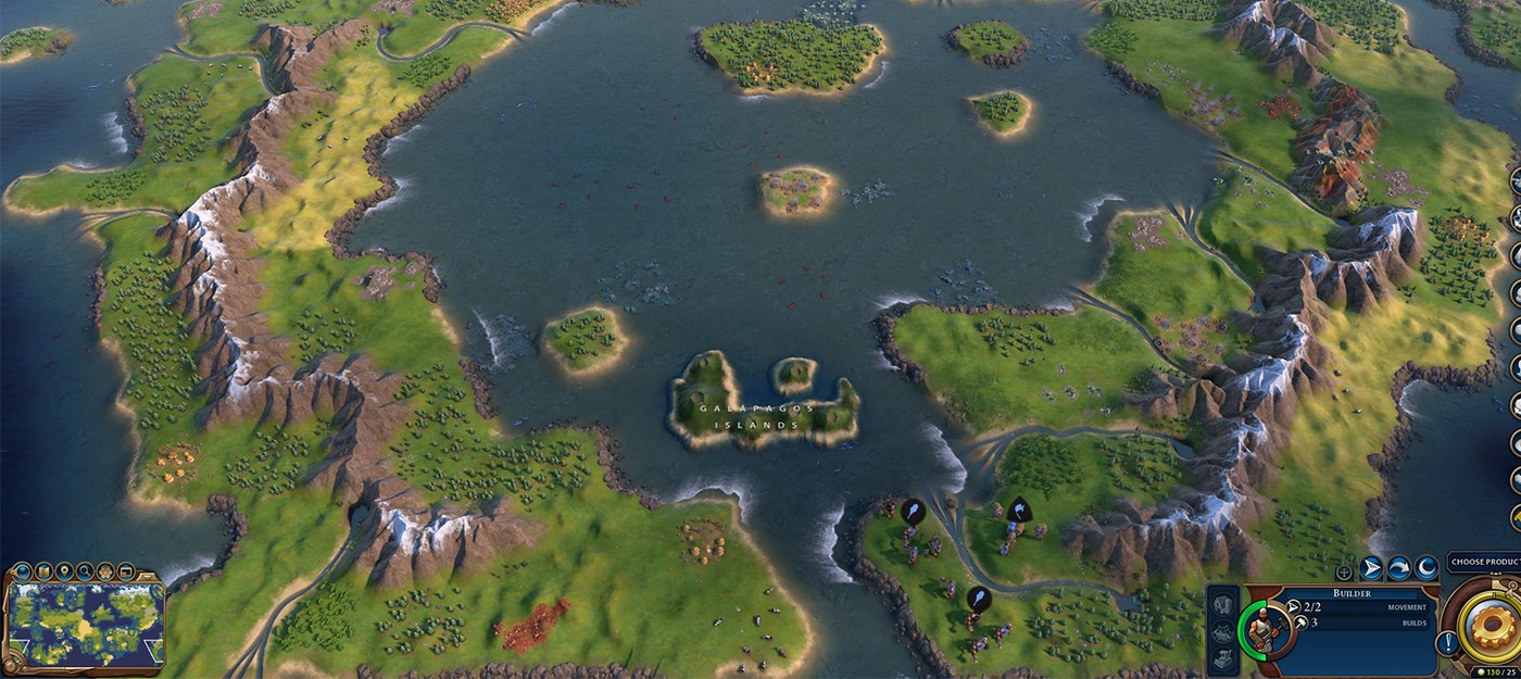 Игрок Civilization 6 создал "Карту абсолютного фэнтези", объединяющую Тамриэль, Вестерос, Средиземье и другие миры