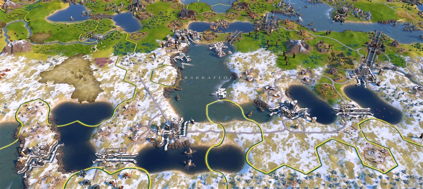 Игрок Civilization 6 построил на одной карте целых 13 каналов