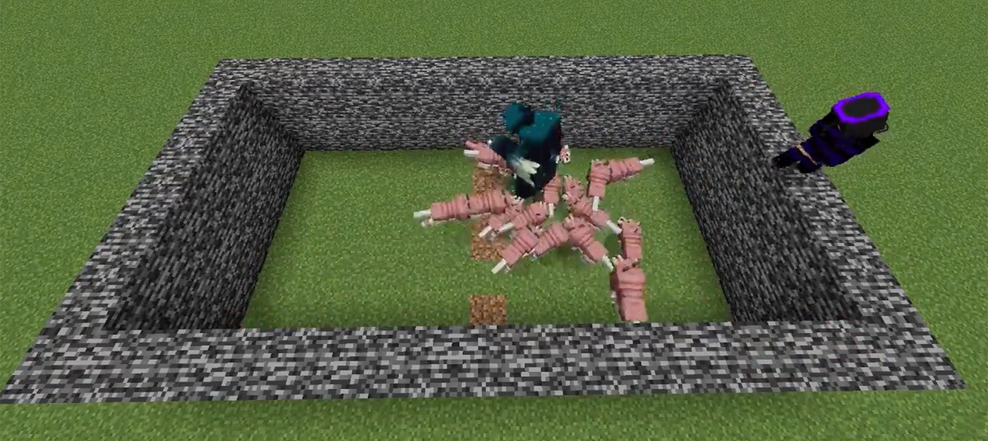 Игрок Minecraft провел эксперимент и выяснил — для убийства Хранителя требуется 19 бронированных волков