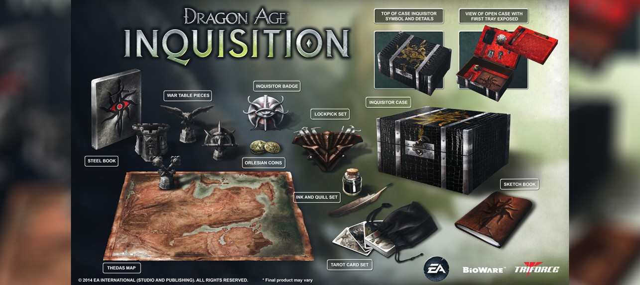 Представлено Издание Инквизитора для Dragon Age: Inquisition
