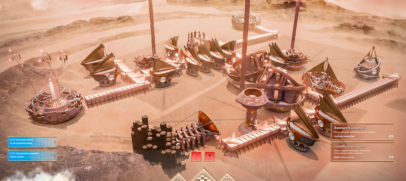 Новая градостроительная игра Beware Of Light смешивает Dune и Frostpunk
