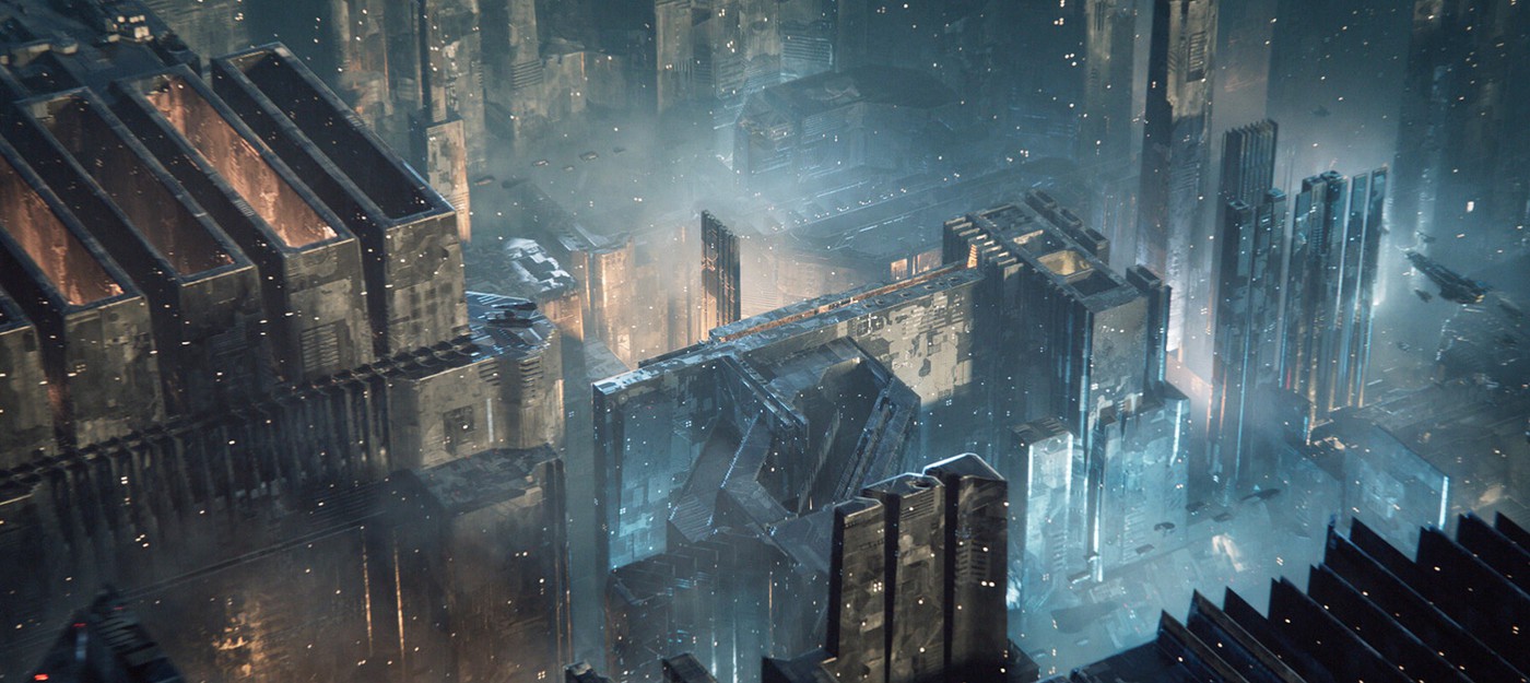 Художник показал, как построить антиутопический научно-фантастический город с помощью Unreal Engine 5 и Nuke