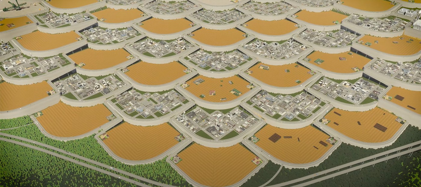 Игрок Cities: Skylines 2 создает нереалистичный город будущего с терассами