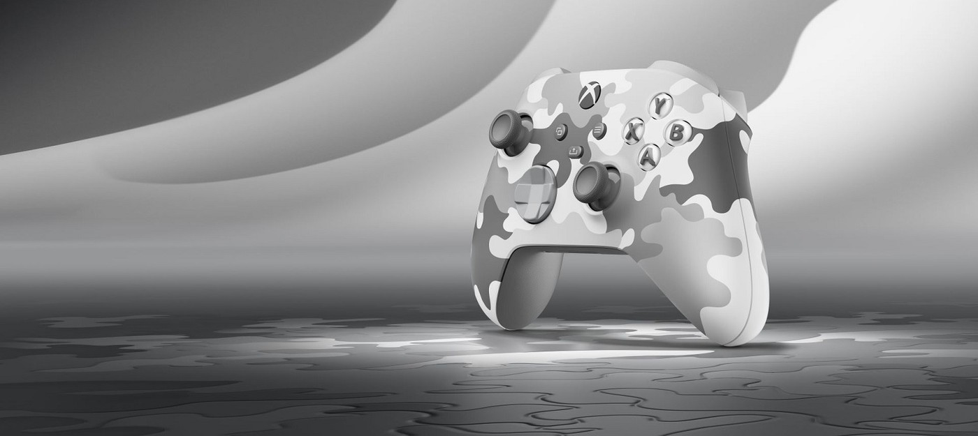 Microsoft выпустила Xbox-контроллер в расцветке Arctic Camo