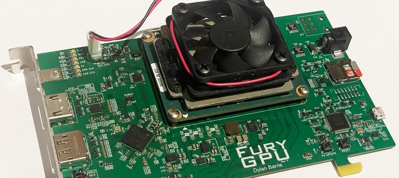 Инженер за 4 года собрал собственный GPU с нуля