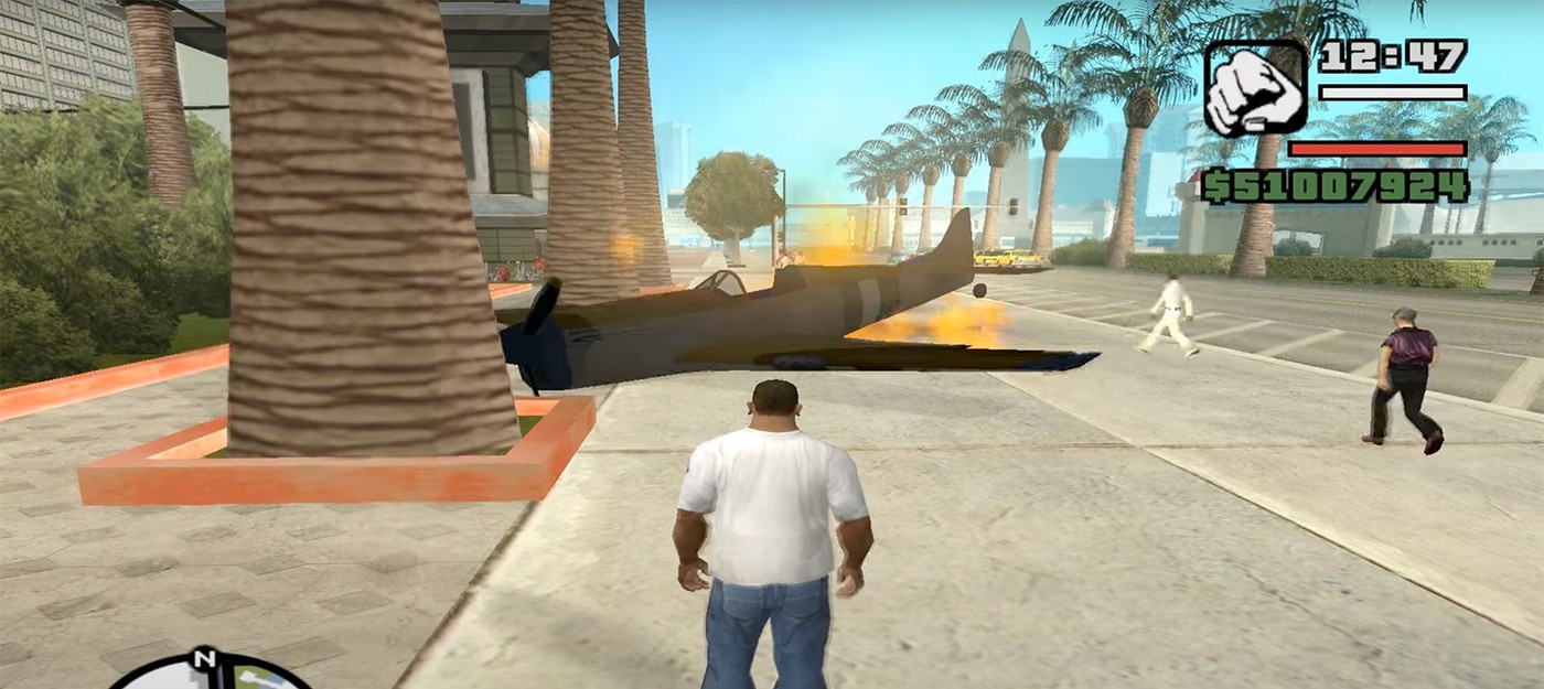 Спустя 20 лет разработчик GTA: San Andreas рассказал о баге, который вызывал авиакатастрофы