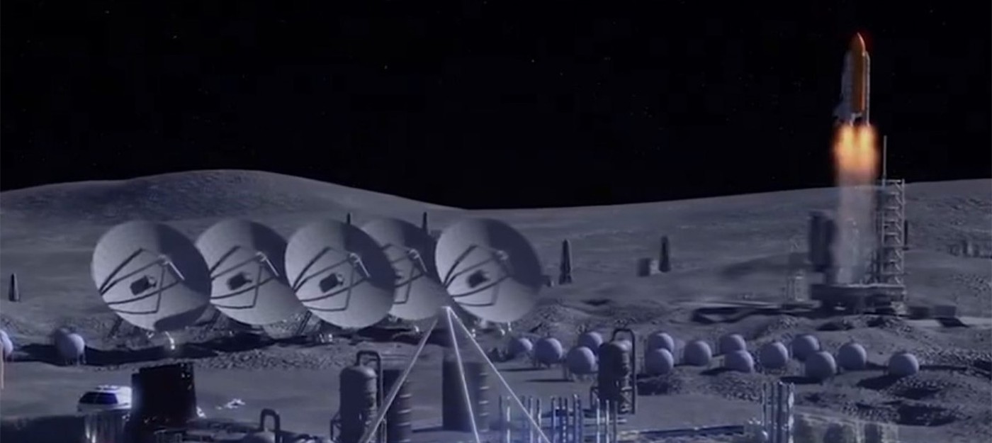 Китай представил видео планов своей лунной базы, в которых появился космический шаттл NASA