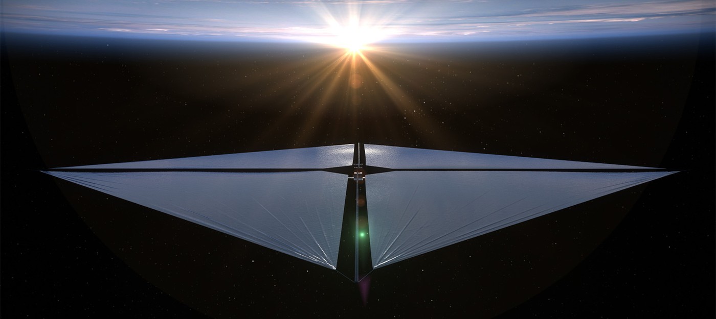 Солнечный парус NASA впервые вышел на связь из космоса перед раскрытием своих огромных крыльев